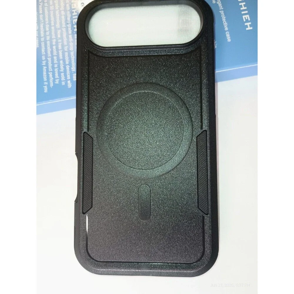 RONSHIEH Protective Case for Apple IPHONE 17 Air  Black Magnetic. NEW  (P0036B6)